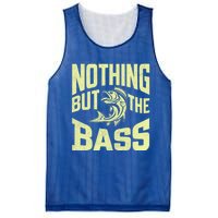 Nothing But The Bass Fishing Gift Mesh Reversible Basketball Jersey Tank