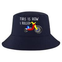Nostalgic Big Tricycle Wheel This Is How I Rolled 70s 80s Premium Cool Comfort Performance Bucket Hat