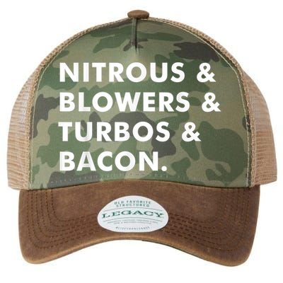 Nitrous & Blowers & Turbos & Bacon Legacy Tie Dye Trucker Hat