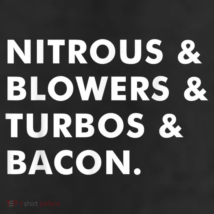 Nitrous & Blowers & Turbos & Bacon 11oz C Handle Ceramic Mug