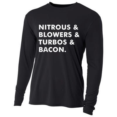 Nitrous & Blowers & Turbos & Bacon Cooling Performance Long Sleeve Crew