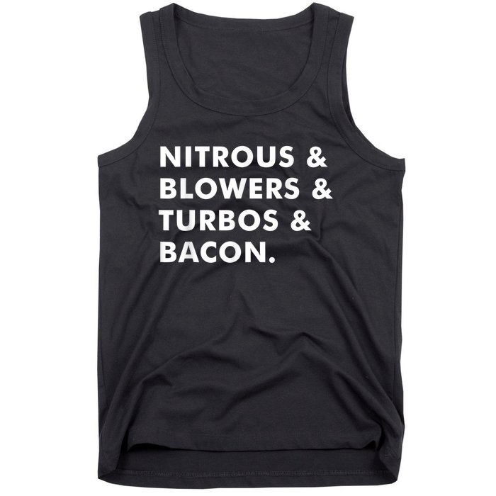 Nitrous & Blowers & Turbos & Bacon Tank Top