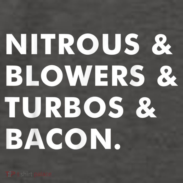 Nitrous & Blowers & Turbos & Bacon Vector Backpack