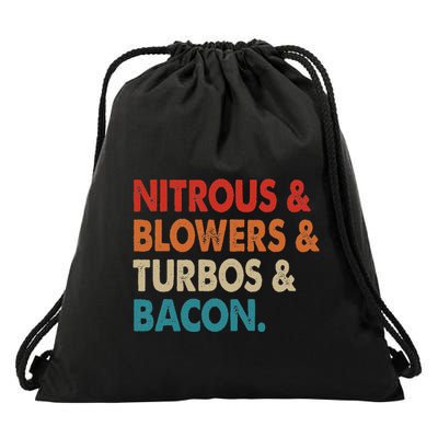 Nitrous & Blowers & Turbos & Bacon Drawstring Bag