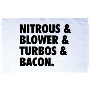 Nitrous & Blowers & Turbos & Bacon Microfiber Hand Towel