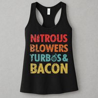 Nitrous Blowers Turbos And Bacon Womens Tank Top