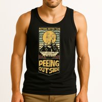 Nothing Better Than Peeing Outside Mountains Tank Top