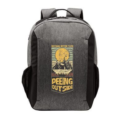 Nothing Better Than Peeing Outside Mountains Vector Backpack