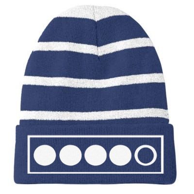 Norway Biathlon Target Skiing Shooting Competition Biathlete Striped Beanie with Solid Band