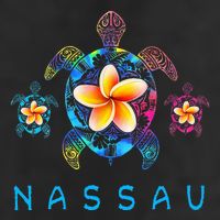 Nassau Bahamas Tribal Tie Dye Sea Turtle Cool Comfort Performance Bucket Hat