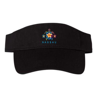 Nassau Bahamas Tribal Tie Dye Sea Turtle Visor