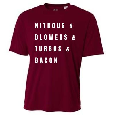 Nitrous & Blowers & Turbos & Bacon Cooling Performance Crew T-Shirt