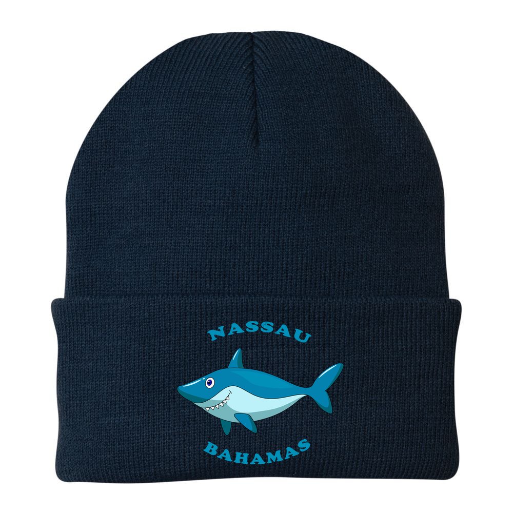 Nassau Bahamas Vintage ChildrenS Shark Vacation Gift Beanie