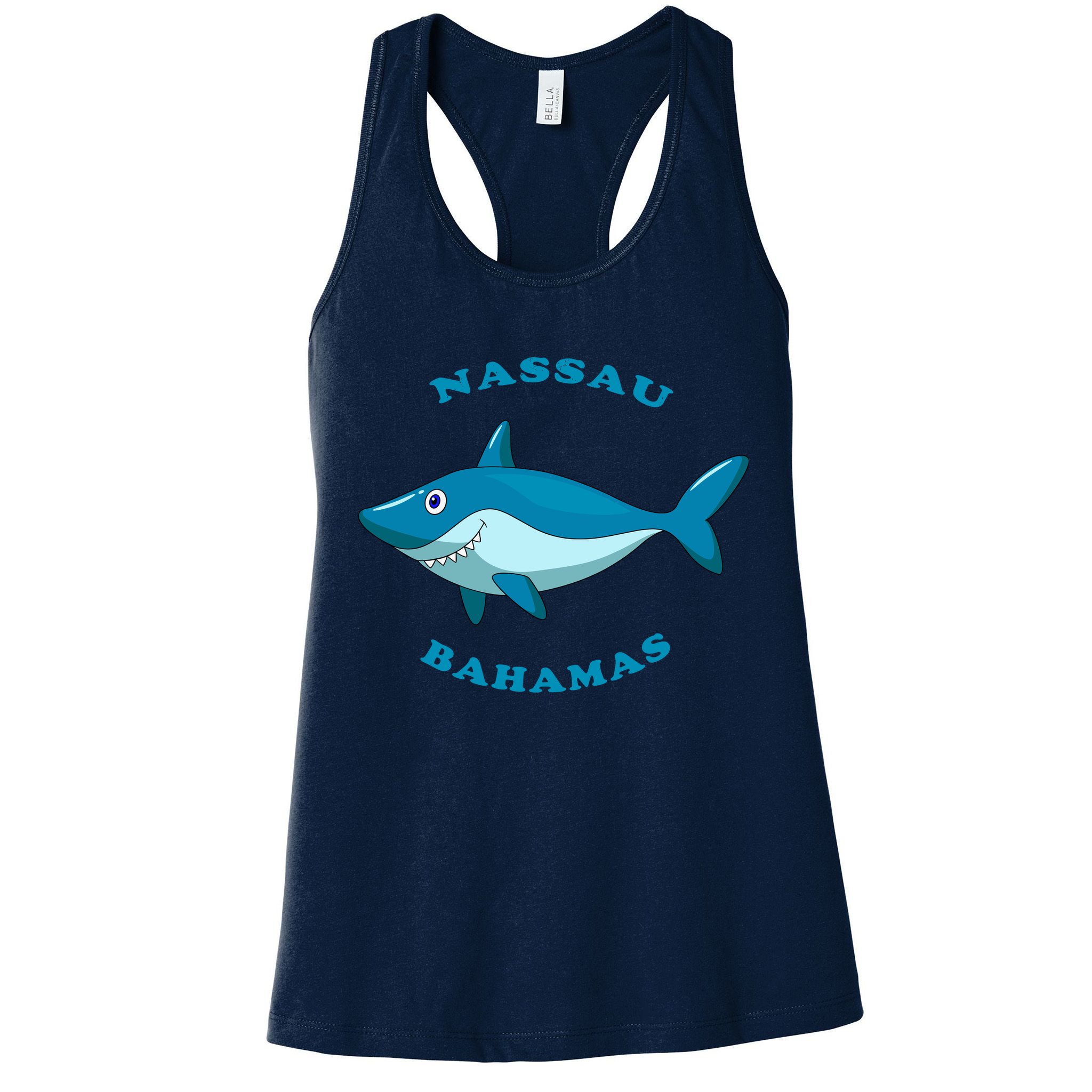 Nassau Bahamas Vintage ChildrenS Shark Vacation Gift Womens Tank Top