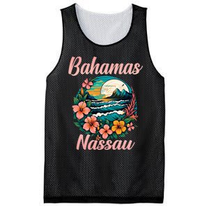 Nassau Bahamas Vacation Proud Bahamas Bahamian Beach Mesh Reversible Basketball Jersey Tank