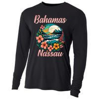 Nassau Bahamas Vacation Proud Bahamas Bahamian Beach Cooling Performance Long Sleeve Crew