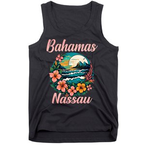 Nassau Bahamas Vacation Proud Bahamas Bahamian Beach Tank Top