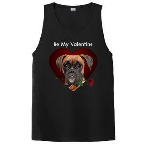 Novelty Boxer Valentine's Day Cool Gift For Doxie Lovers Gift PosiCharge Competitor Tank