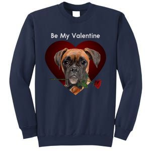 Novelty Boxer Valentine's Day Cool Gift For Doxie Lovers Gift Sweatshirt