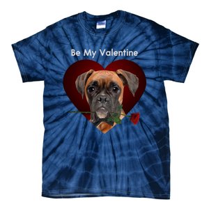 Novelty Boxer Valentine's Day Cool Gift For Doxie Lovers Gift Tie-Dye T-Shirt