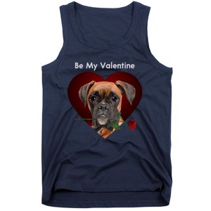 Novelty Boxer Valentine's Day Cool Gift For Doxie Lovers Gift Tank Top