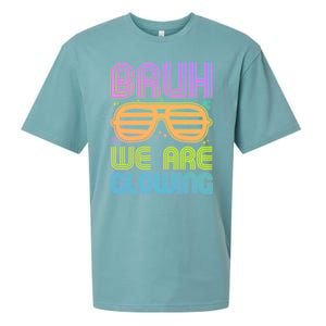 Neon Bruh We Are Glowing Sueded Cloud Jersey T-Shirt