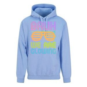 Neon Bruh We Are Glowing Unisex Surf Hoodie