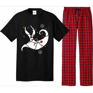 Nightmare Before Xmas Zero Christmas Lights Pajama Set