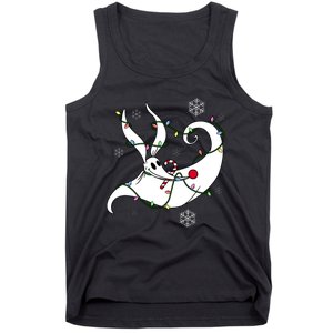 Nightmare Before Xmas Zero Christmas Lights Tank Top