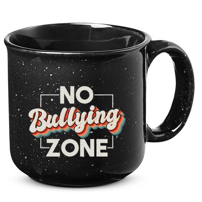 No Bullying Zone Stop Bullying And Anti Bullying Kindness 15oz Campfire Ceramic Mug