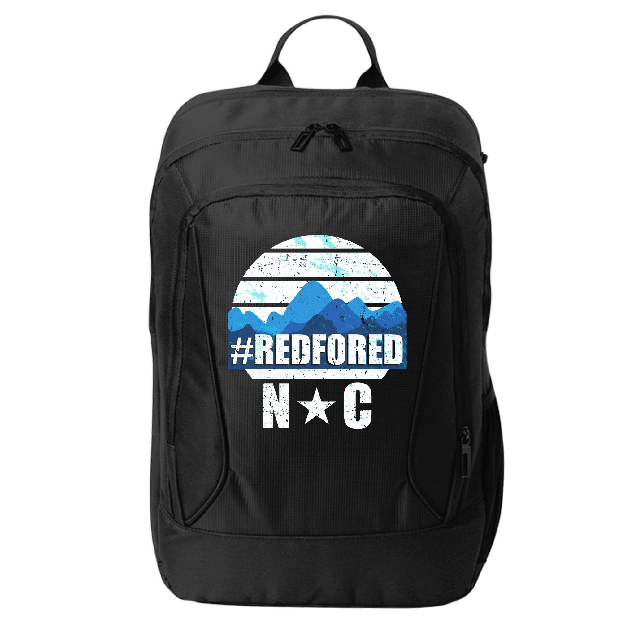 NC Red For Ed North Carolina Mountains City Backpack