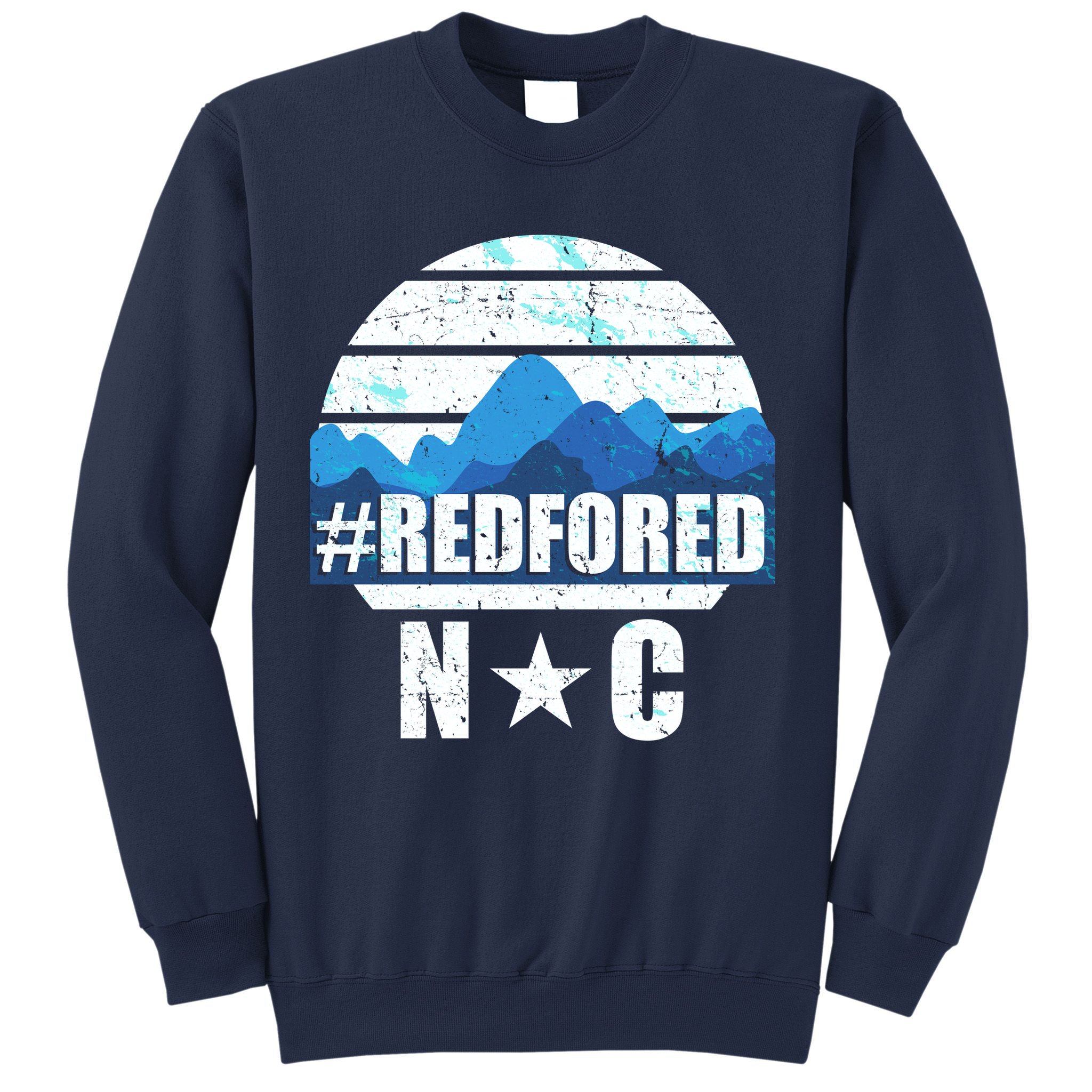 NC Red For Ed North Carolina Mountains Sweatshirt