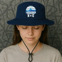 NC Red For Ed North Carolina Mountains Bucket Hat