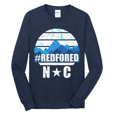 NC Red For Ed North Carolina Mountains Tall Long Sleeve T-Shirt