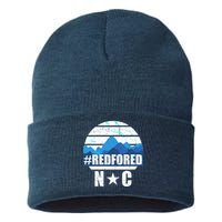 NC Red For Ed North Carolina Mountains Sustainable Knit Beanie