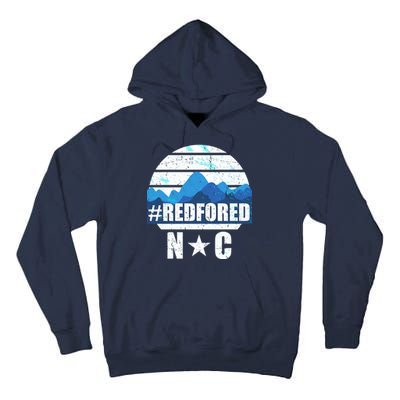 NC Red For Ed North Carolina Mountains Tall Hoodie