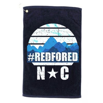NC Red For Ed North Carolina Mountains Golf Towel