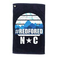 NC Red For Ed North Carolina Mountains Golf Towel