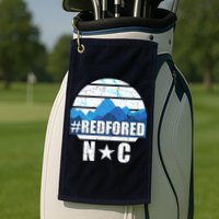 NC Red For Ed North Carolina Mountains Golf Towel