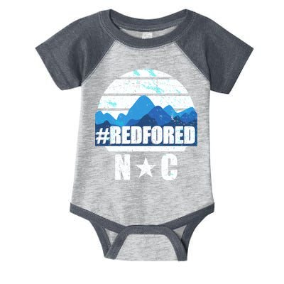 NC Red For Ed North Carolina Mountains Infant Baby Jersey Bodysuit