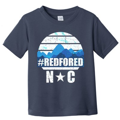 NC Red For Ed North Carolina Mountains Toddler T-Shirt