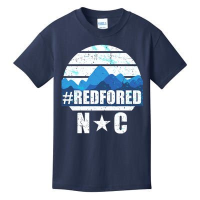 NC Red For Ed North Carolina Mountains Kids T-Shirt