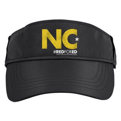 NC Star Red For Ed North Carolina Adult Drive Performance Visor