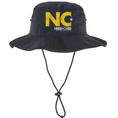 NC Star Red For Ed North Carolina Bucket Hat