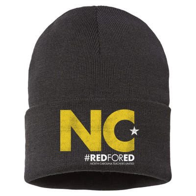 NC Star Red For Ed North Carolina Sustainable Knit Beanie