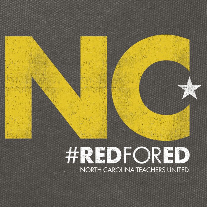 NC Star Red For Ed North Carolina Cotton Canvas Backpack