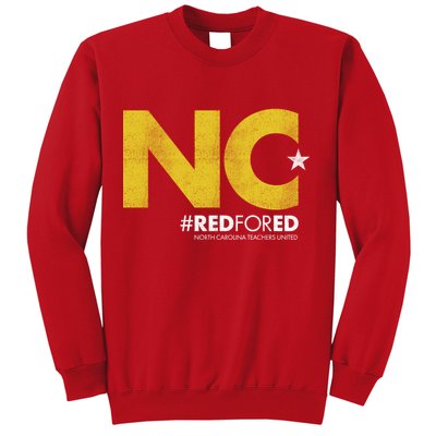 NC Star Red For Ed North Carolina Sweatshirt
