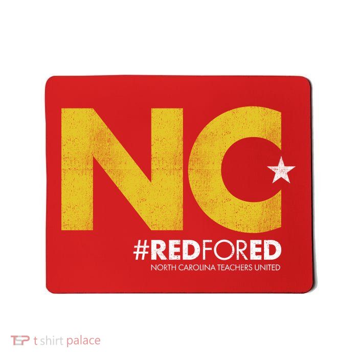 NC Star Red For Ed North Carolina Mousepad