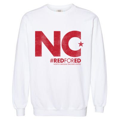 NC Star Red For Ed North Carolina Garment-Dyed Sweatshirt