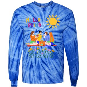 NatureS Celebration: 13th Nowruz Picnic Day Funny Gift Tie-Dye Long Sleeve Shirt